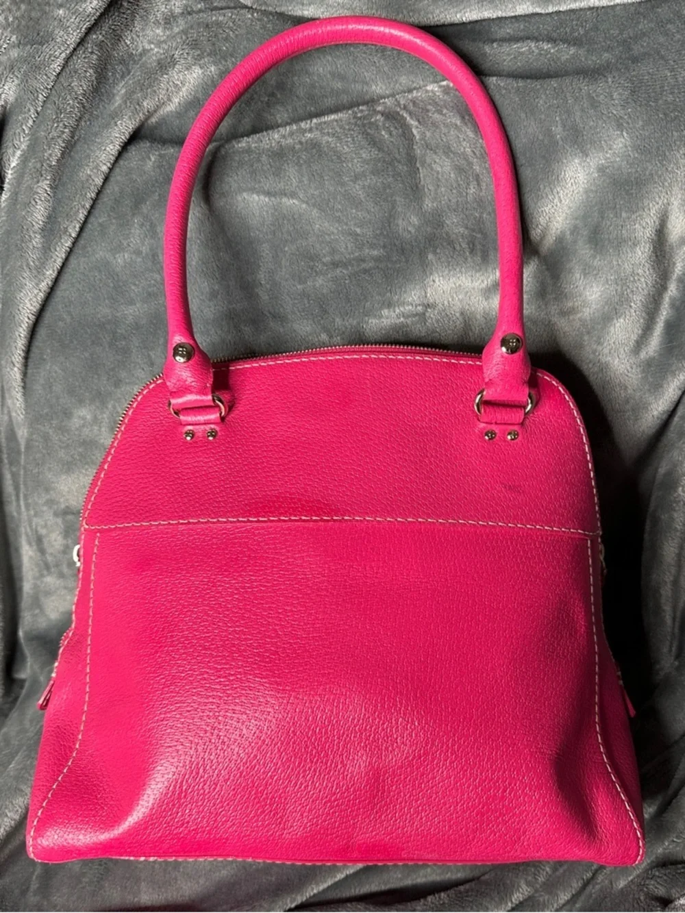 kate spade Hot Pink Leather Shoulder Bag